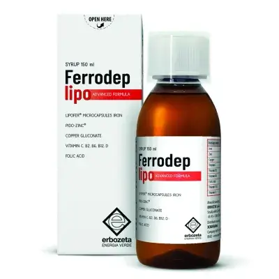 Ferrodep Lipo Syr 150 ml