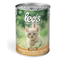 Leo's Kitten Wet Cat Food Can - Chicken