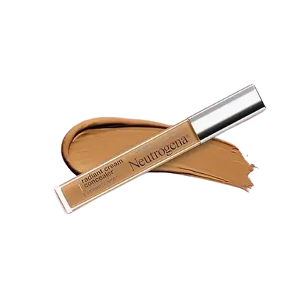 Radiant Cream Lightweight Concealer with Peptides & Vitamin E Antioxidant Cashew Light Med 03 _ Neutrogena