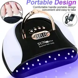 LIMEGIRL New High Power Quick Dry Nail Lamp LED Nail Lamp UV Light Therapy Lamp Nail Dryer Machine