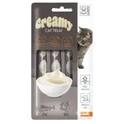 M-Pets Creamy Snack With Beef & Cod Flavour 4x15g