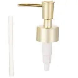 Spare Liquid Soap Dispenser Pump Matt Gold Plastic