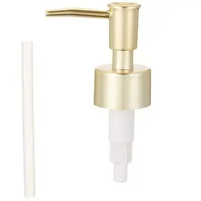 Spare Liquid Soap Dispenser Pump Matt Gold Plastic