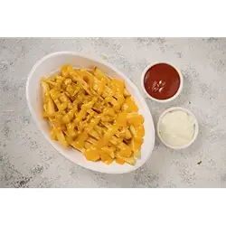 Fries Plate With Cheese
