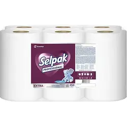 Selpak Professional Extra 250 Meters × 6