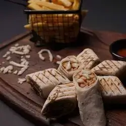Cheese Chicken Burger Saj