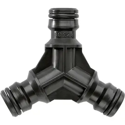 Three Way Connector W/Tag