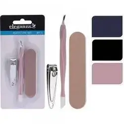 Manicure Set 3Pcs 3Ass Clr