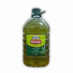 Baso Olive Oil Pumas Plastic 5 Liter