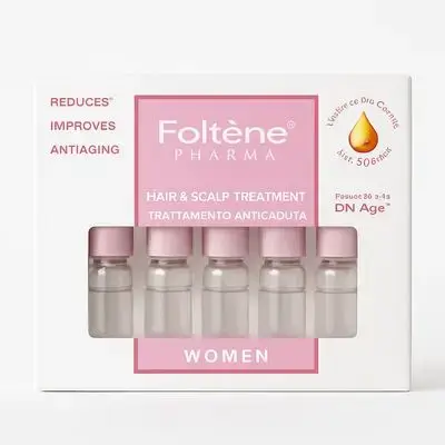 Foltene Pharma Hair & Scalp Treatment for Women 12 Vials