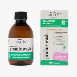 Promis Natural Mouthwash with organic essential oils 250ml