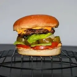 Meat Burger With Cheese