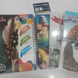 5 Parts Note Book For Boys And Girls