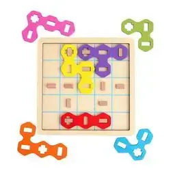 Candy Intellect Puzzle Educational Brain Teaser Game (33k/c Case Pack)