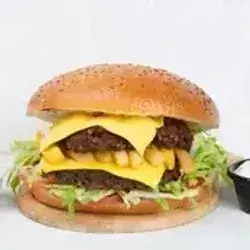Double Cheese Meat Burger