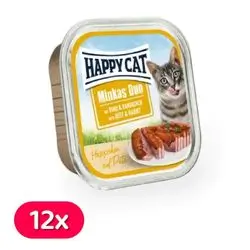 Happy Cat Beef & Rabbit 12x