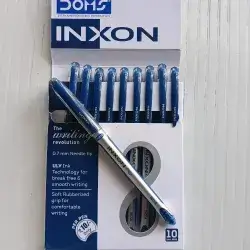 One Packet Inxon Pen-Blue-10 pcs