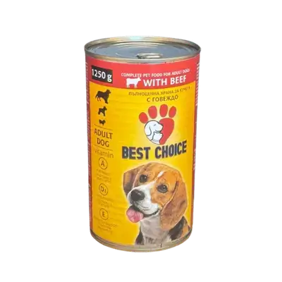 Best Choice - Wet Food - Beef 1250g