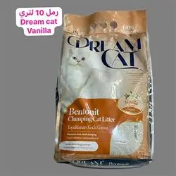 Dream Cat Bentonite Cat Litter - Vanilla, 10 L