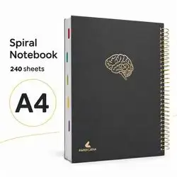 NOTEBOOK A4,240 sheet ,carton cover.