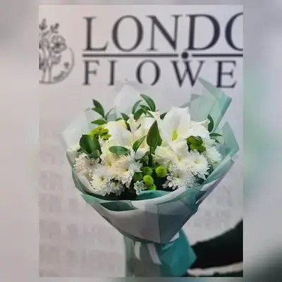 White Lily Bouquet