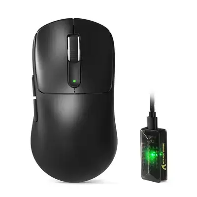 Attack Shark V5 Ultra-Light Tri-Mode Gaming Mouse - Black (42,000 DPI / 8000Hz)