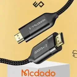 Mcdodo HDMI 2.0 4K Cable 2M Braided Cable - Black