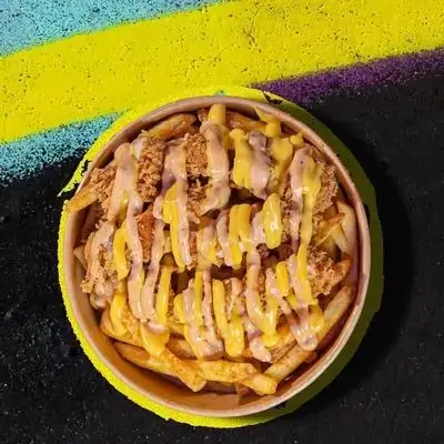 Fries and Chicken