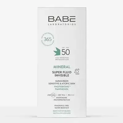 Babe Mineral Super Fluid Invisible Spf 50+