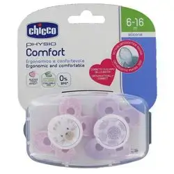 chicco physio forma 6-16m pink & blue