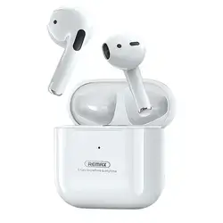Remax TWS-10i Bluetooth V5.1 True Wireless Earbuds (Stereo)- White