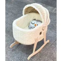 Cozy Cradle And Comfy Pet Rocking Bed 
