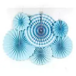 Party Fans The Dynamic Bright Birthday Includes String 6 Packs