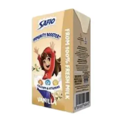 Safio Uht Milk Vanilla 185ml