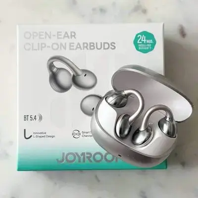 Joyroom Open-Ear Headphones, White/JOYROOM OE3