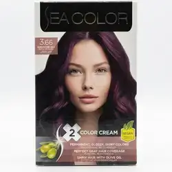 SEA COLOR - 3.66 AUBERGINE RED