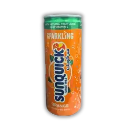 Sunquick Sparkling Orange Juice Can 250ml