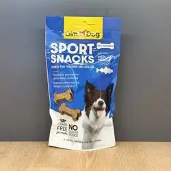 Gim Dog Sport Snacks Training with Coalfish 60g