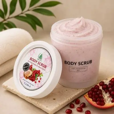 Pomegranate & Shea Butter Body Scrub