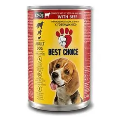 Best Choice Canned Dog Food - Beef
