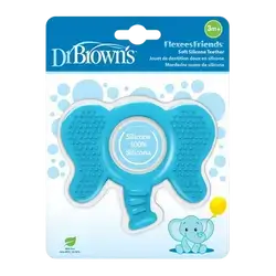 Elephant Silicone Teether 3m+ _ Dr.Brown