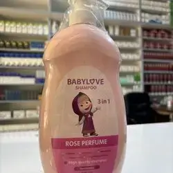BABYLOVE Shampoo 3 in 1 – Rose Perfume