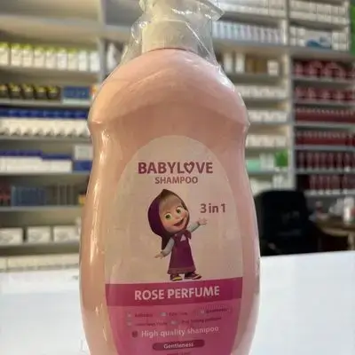 BABYLOVE Shampoo 3 in 1 – Rose Perfume