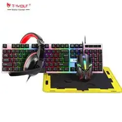 Wolf 4-in-1 gaming combo set (model TF-240 or similar)