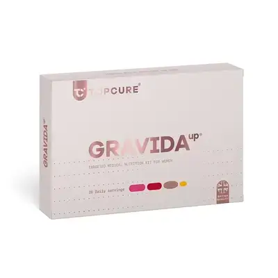 TOPCURE Gravida Up - 28 Daily Serving - UK