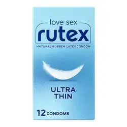 Rutex Ultra Thin 12 Condoms