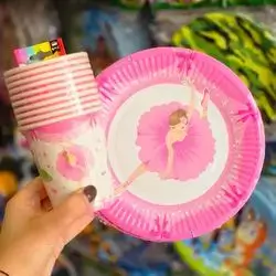 disposable paper plate & cup