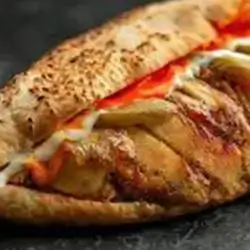 Chicken Shawarma With Samoon 