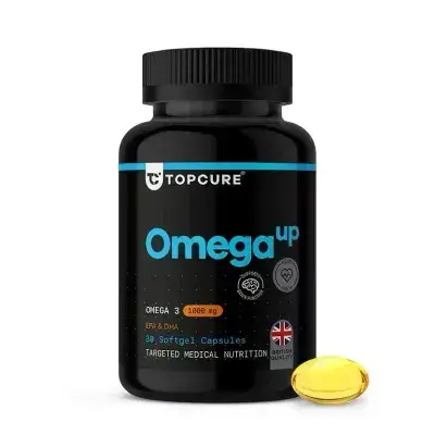 Omega Up 1000mg Softgels Topcure