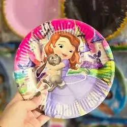 disposable paper plate